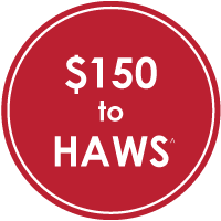$150 to HAWS