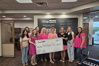 Hartford Pink Pumpkin Run Donation Photo