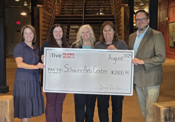 HF Schauer Arts Center Donation 2025_610x425